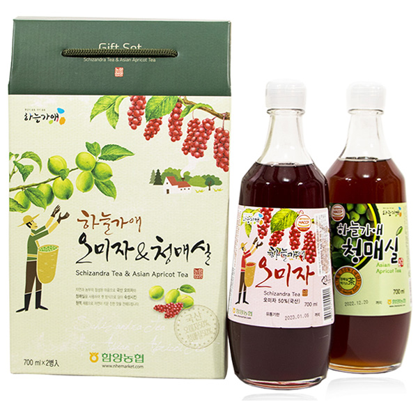 하늘가애 오미자 & 청매실 촬영