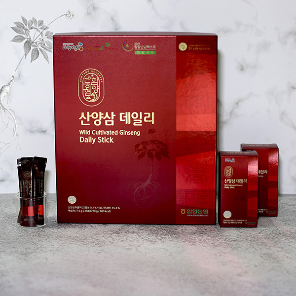 산양삼 데일리 촬영