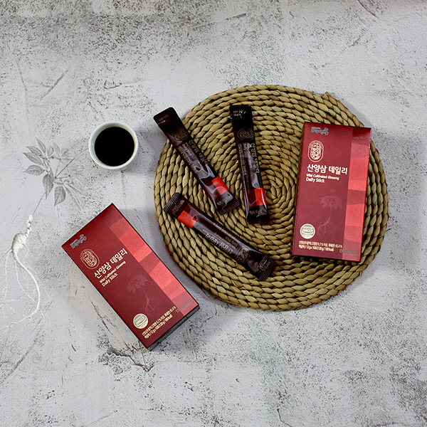 산양삼 데일리 내피 촬영